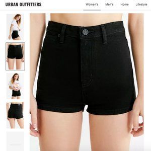UO Pin Up Super High-Rise Shorts